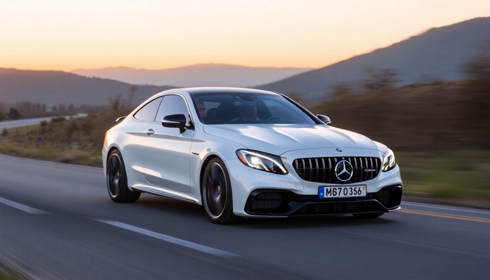 AMG C63 Pode Mudar para um Motor de 4 Cilindros em vez de V8