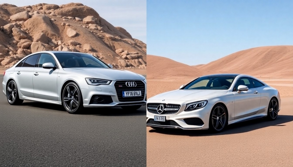 Audi and Mercedes-Benz Exchange Jokes on Social Media