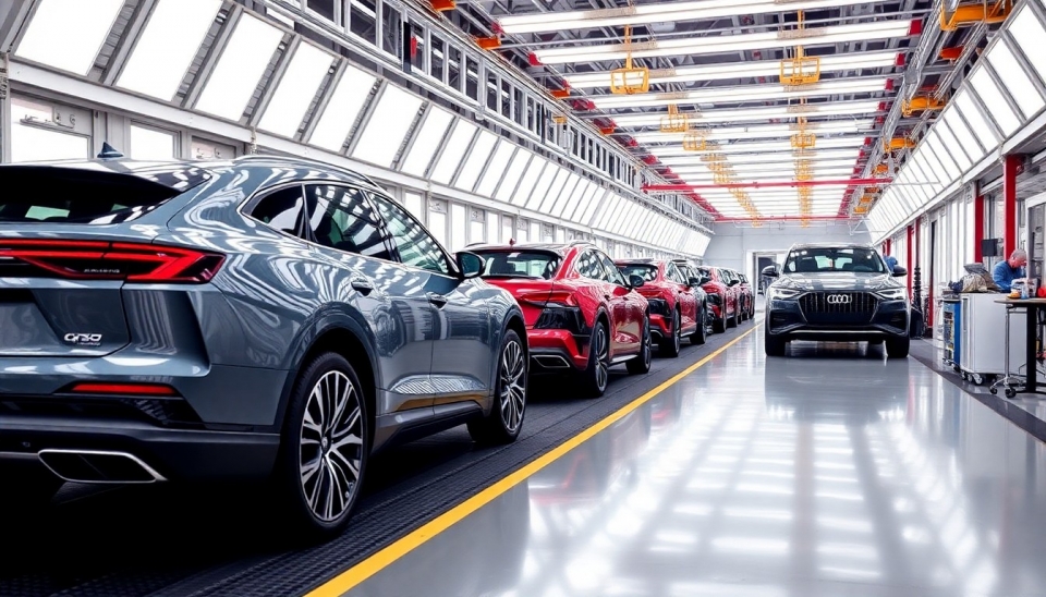 Audi Annonce la Fermeture de l'Usine du Q8 e-tron