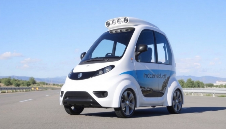 Robotaxi autonomo completa con successo test su autostrada a 75 mph