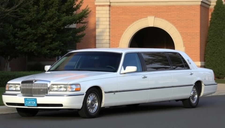 Limousine du Président Bill Clinton En Vente aux Enchères