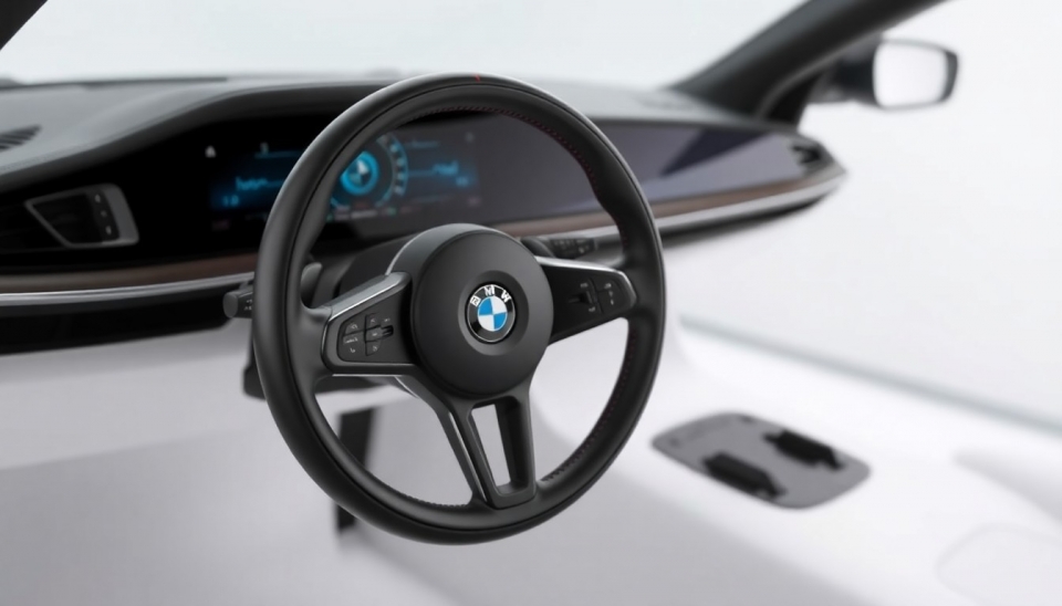 BMW présente un volant inhabituel dans son nouveau concept