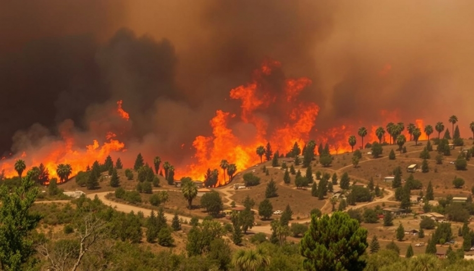 Incendios en California: Los bomberos luchan contra las llamas mientras la ola de calor disminuye