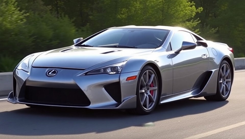 Captivating Sound of the Lexus LFA Engine in a Three-Hour Video!