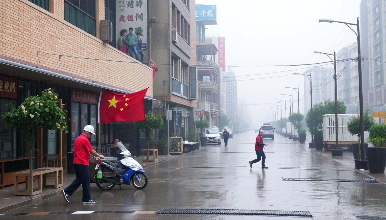 China bereitet sich auf einen weiteren Taifun vor