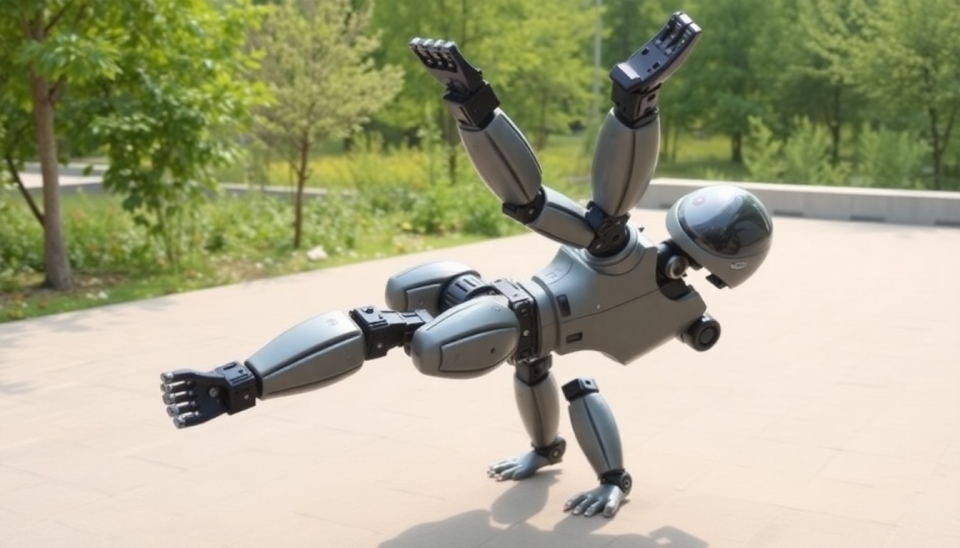 Chinese Humanoid Robot Performs World's First Front Flip