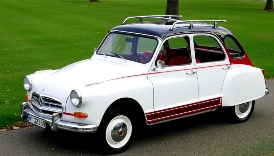 Citroën Ami Ganha Charme Retro com Conversão da Caselani