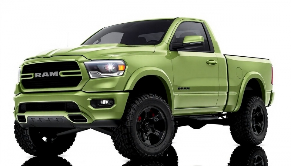 Concept RAM 1500 Ramcharger : Une nouvelle vision de l'électrification des pickups