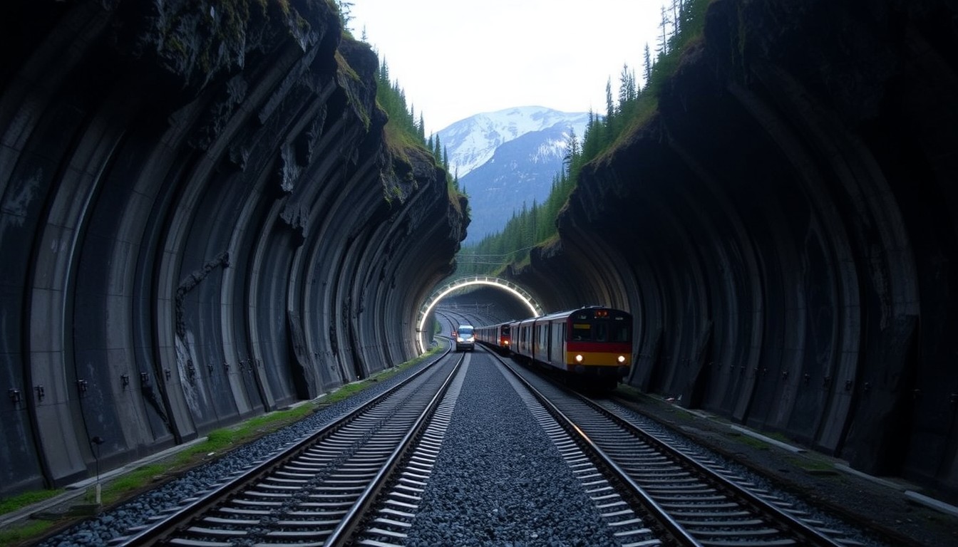 Wichtiger Schweizer Eisenbahntunnel nach 13-monatiger Schließung Vollständig Wiedereröffnet