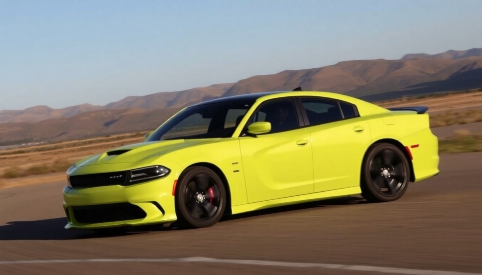 Dodge Charger Daytona: Nuevos Acuerdos de Leasing y Términos Atractivos