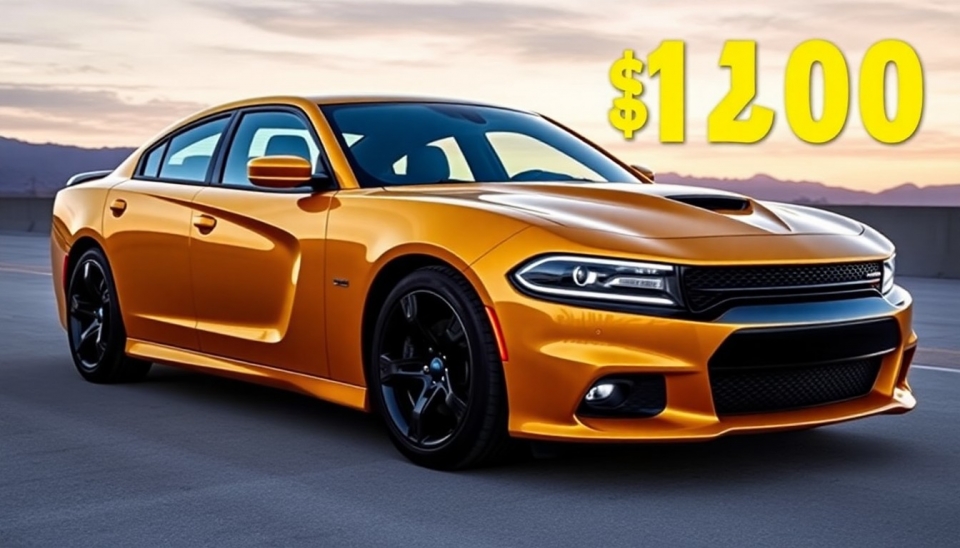 Remise sur le DODGE Charger EV : Comment remettre 12 500 dollars dans votre poche !