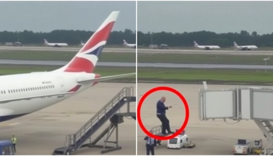 Incidente con lo scivolo di emergenza: un membro dell'equipaggio di British Airways attiva accidentalmente lo scivolo presso l'aeroporto