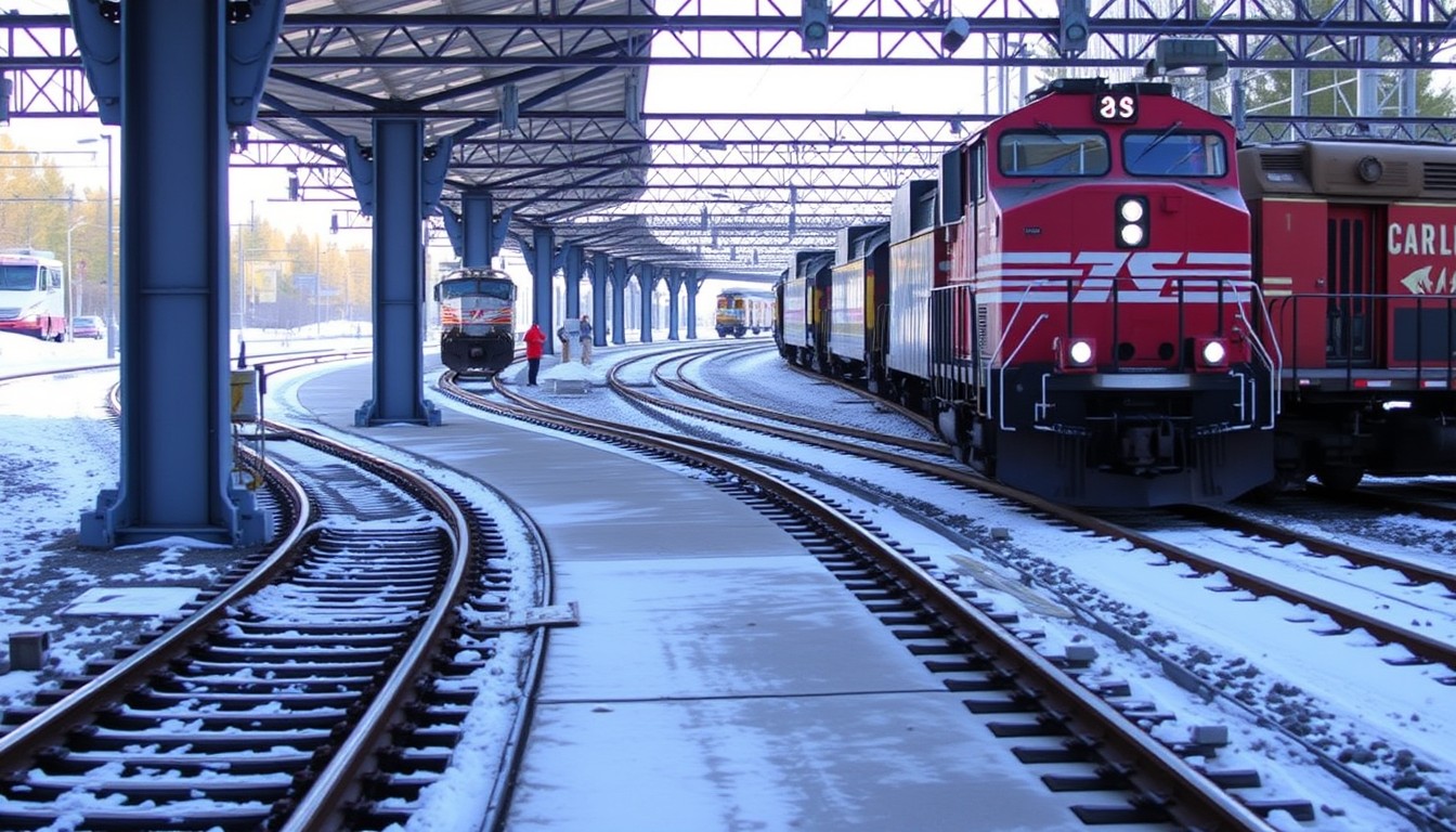 Escalating Conflict: Labor Union Issues Strike Notice Threatening Canadian Railways