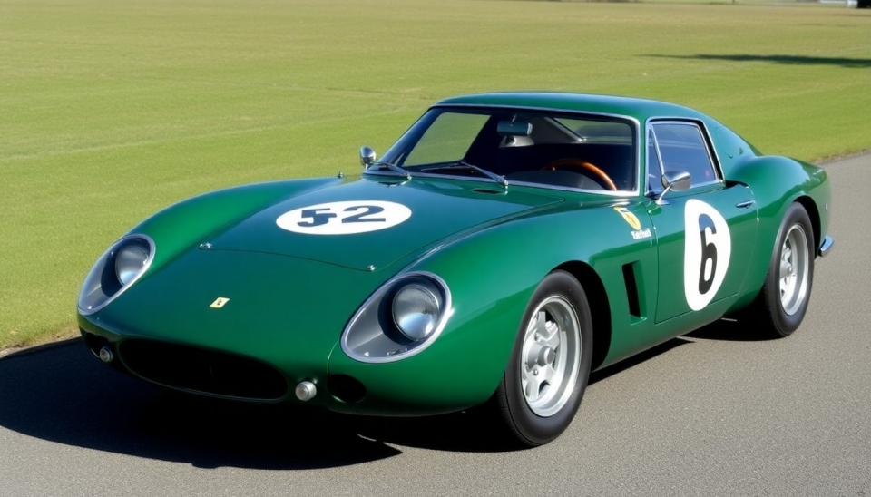 Exclusivo Ferrari 250 LM, que participó en Le Mans, está a la venta