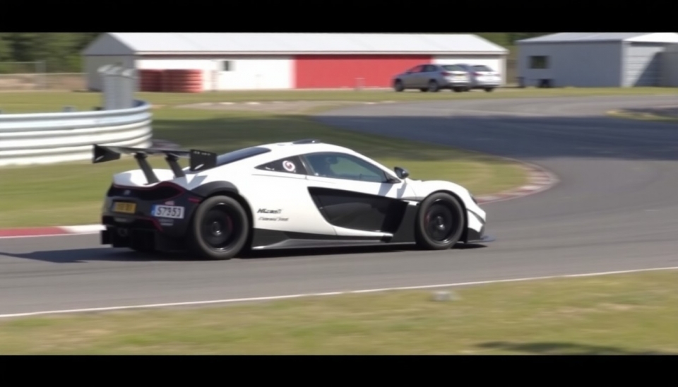 Le McLaren GTR expérimental subit des tests sur circuit