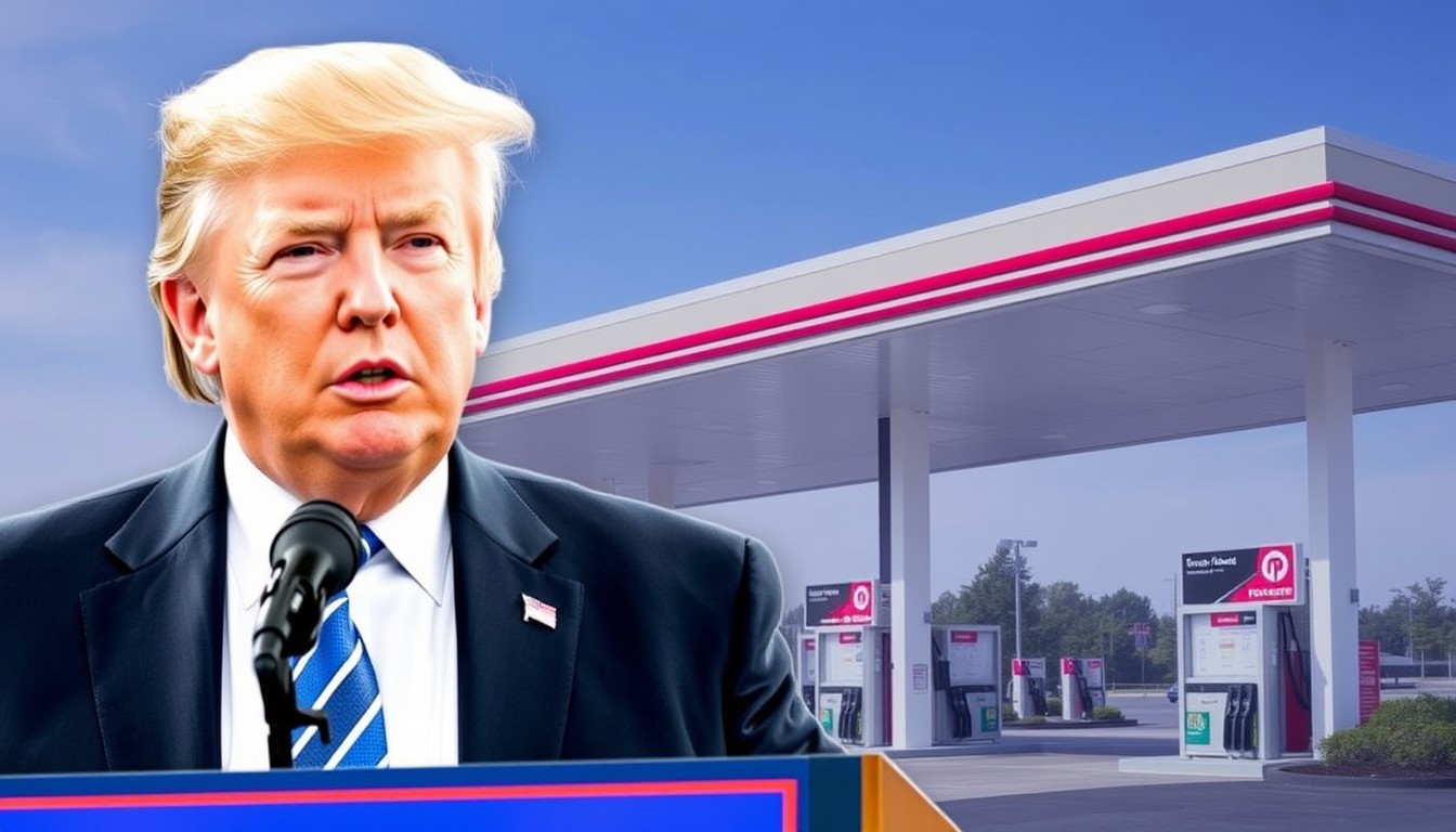 La Chute des Prix du Carburant Affaiblit les Attaques de Trump contre Harris sur l’Inflation