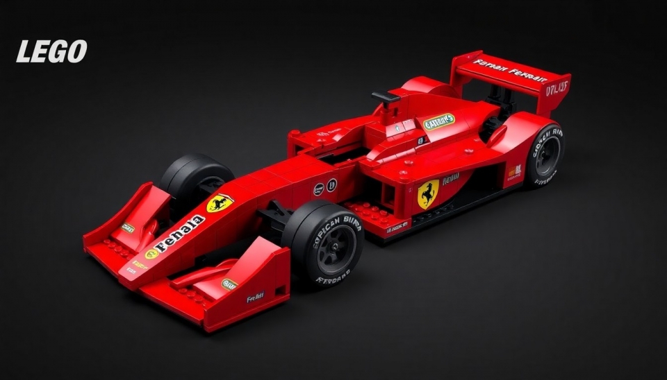 Ferrari SF-24 F1 Lego Model: A Dream Project Unveiled