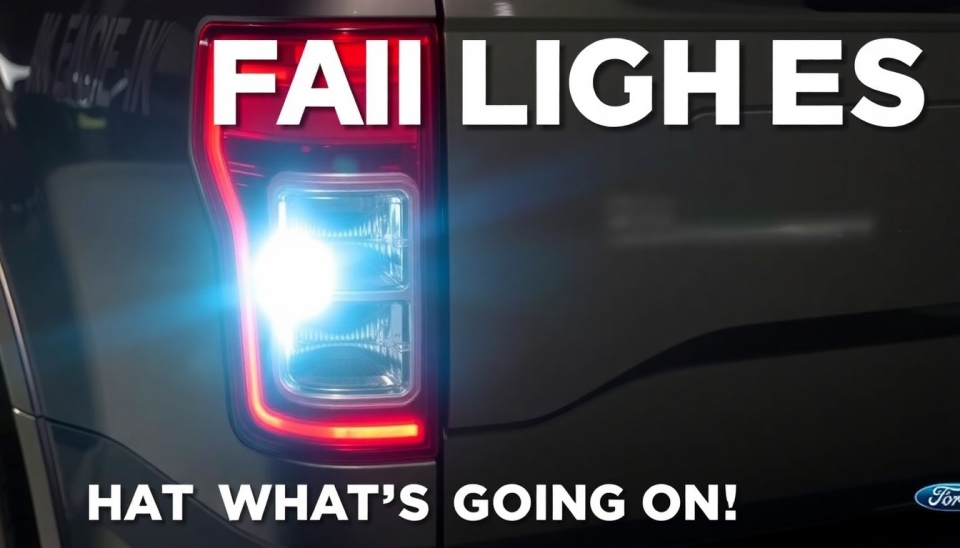 Ford F-Series Taillight Troubles: What's Going On?