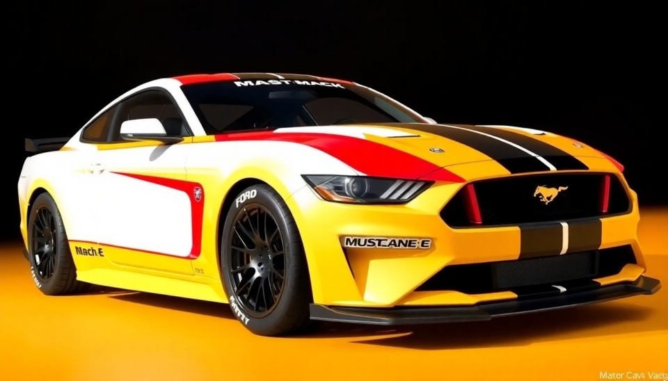 Ford Presenta il Prototipo Mustang Mach-E per NASCAR