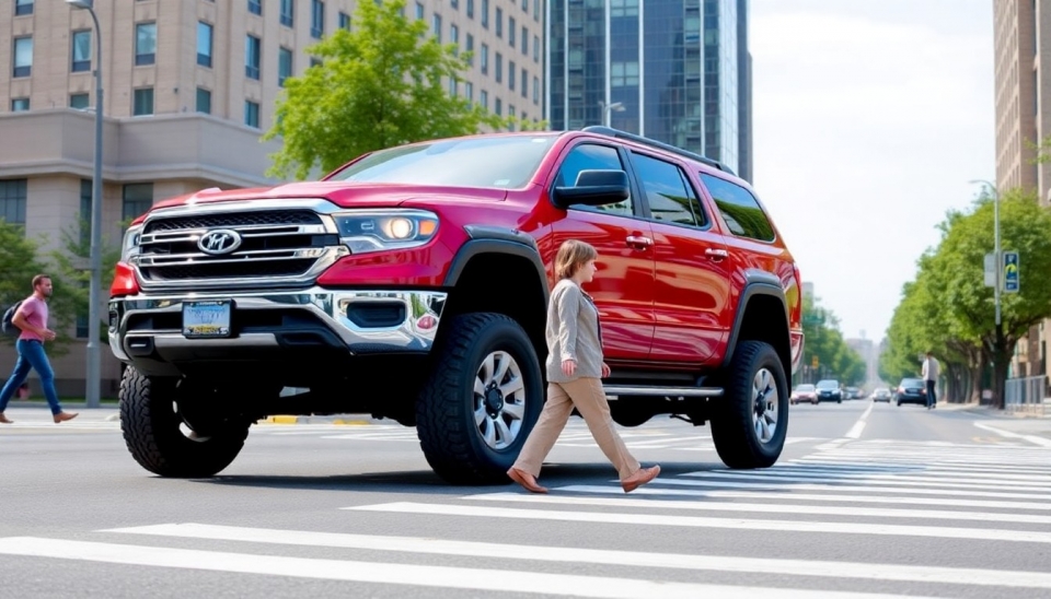 Étude de l'IIHS : Les véhicules plus hauts représentent un plus grand danger pour les piétons