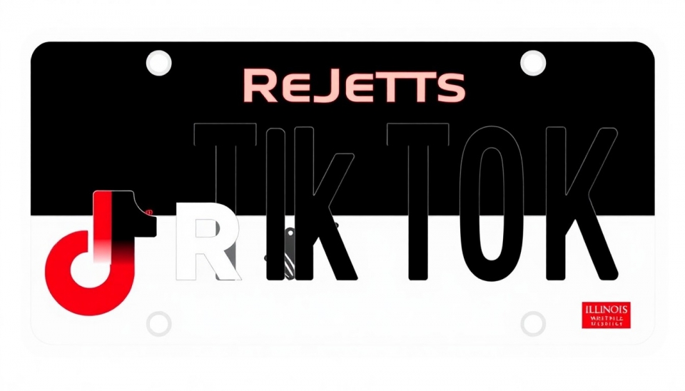 Illinois Rejeita Placas Personalizadas com o Logo do TikTok