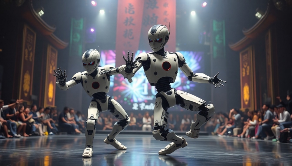 Increíbles movimientos de Kung Fu de robots chinos dejan asombrados a los espectadores