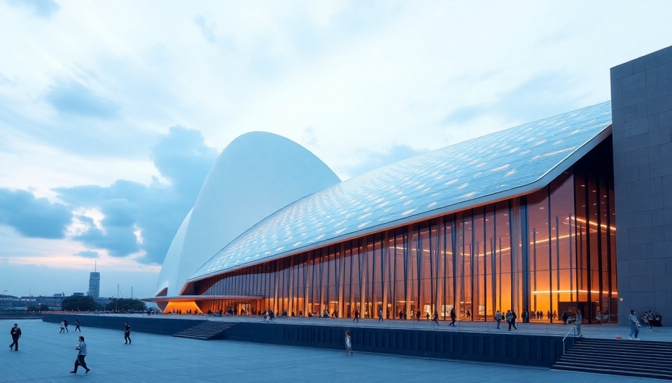 Innovative Solar Roof Adorns New Modern Opera House