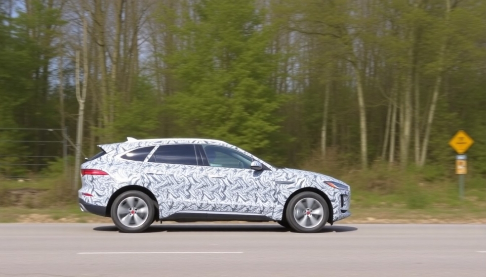 Jaguar Bereitet Seinen Neuen Elektrischen Crossover Vor: Erstes Spionvideo Veröffentlicht