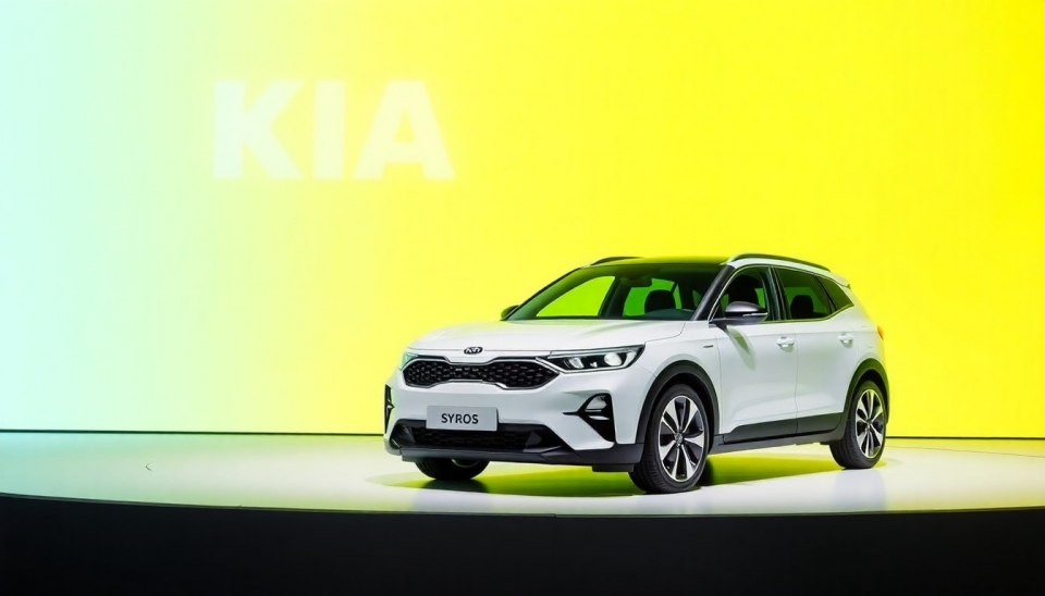 Kia präsentiert kompakten Elektrofahrzeug Syros auf der internationalen Bühne