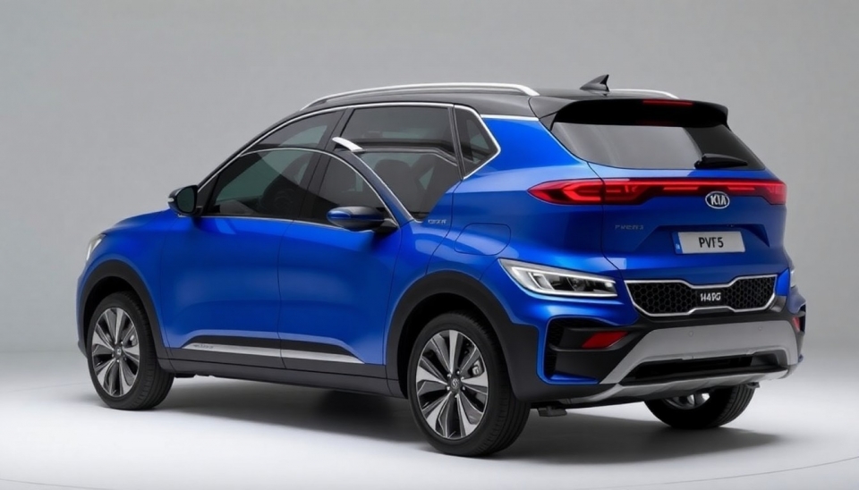 Kia Stellt Neues Elektro-Crossover-Modell PV5 Vor