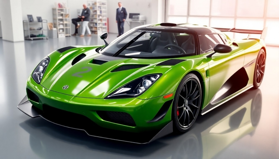 Replica della Koenigsegg Jesko con motore Toyota: Innovazione e Ispirazione