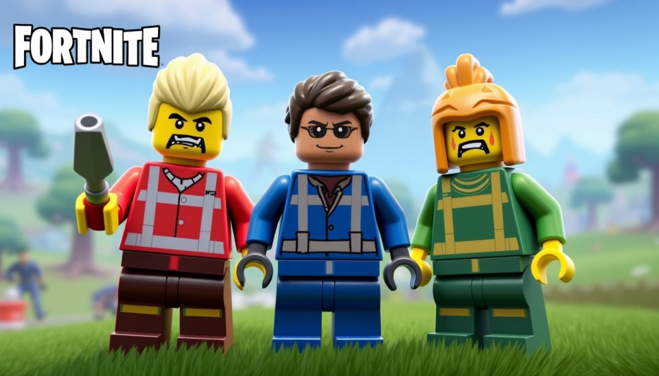 LEGO mira ao sucesso do Fortnite através de novas parcerias de jogos