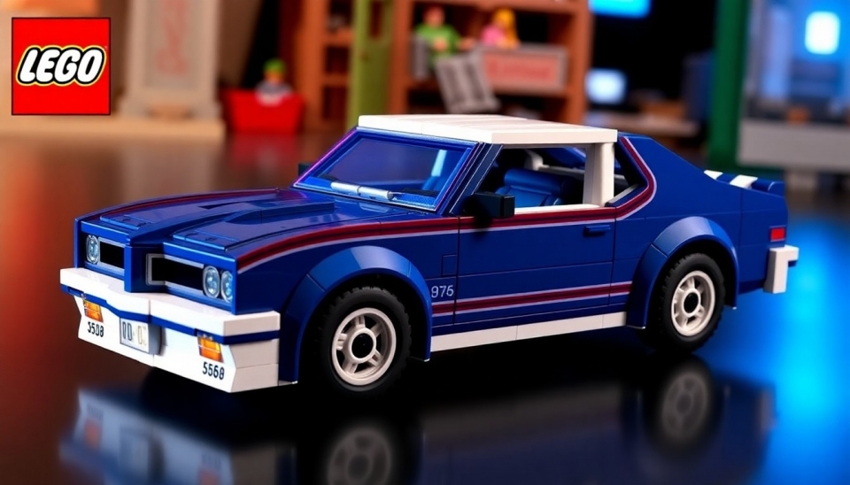 LEGO Lança Modelo Pontiac Trans Sport: Nostalgia em Plástico