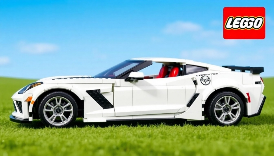 Lego Lança Novo Modelo de Corvette Stingray na Série Technic