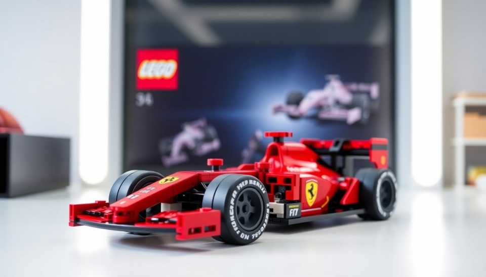 LEGO presenta un nuovo modello della Ferrari F1 nella linea Technic