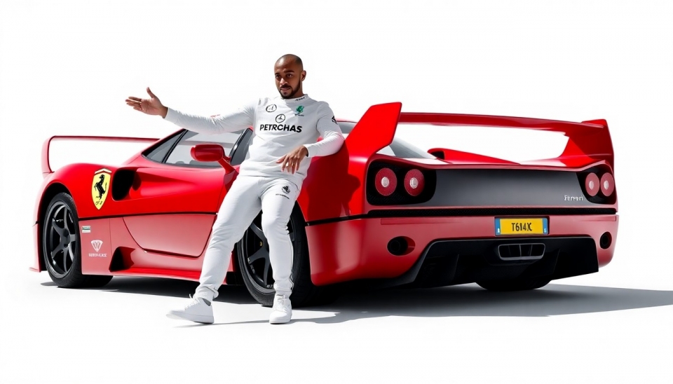 Lewis Hamilton Exprime son Désir de Concevoir une Ferrari F40