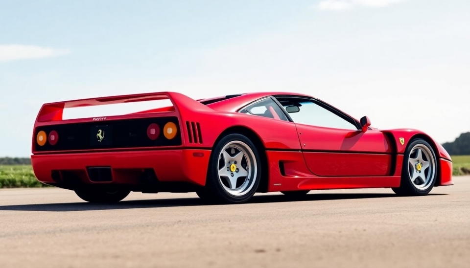 Lewis Hamilton Praises Ferrari F40 for Its Legendary Heritage and Significance in Automotive Culture