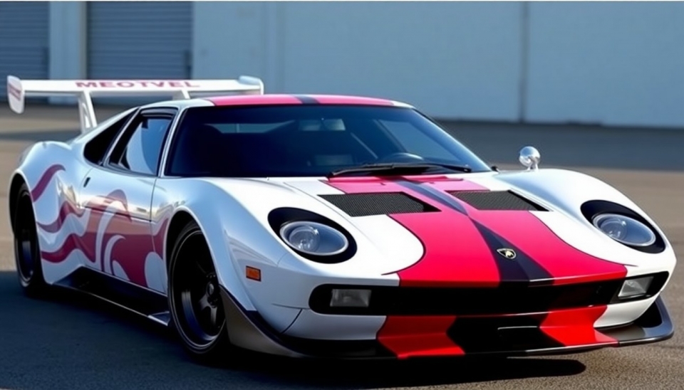 Liberty Walk Trasforma Lamborghini Miura in Arte Affascinante