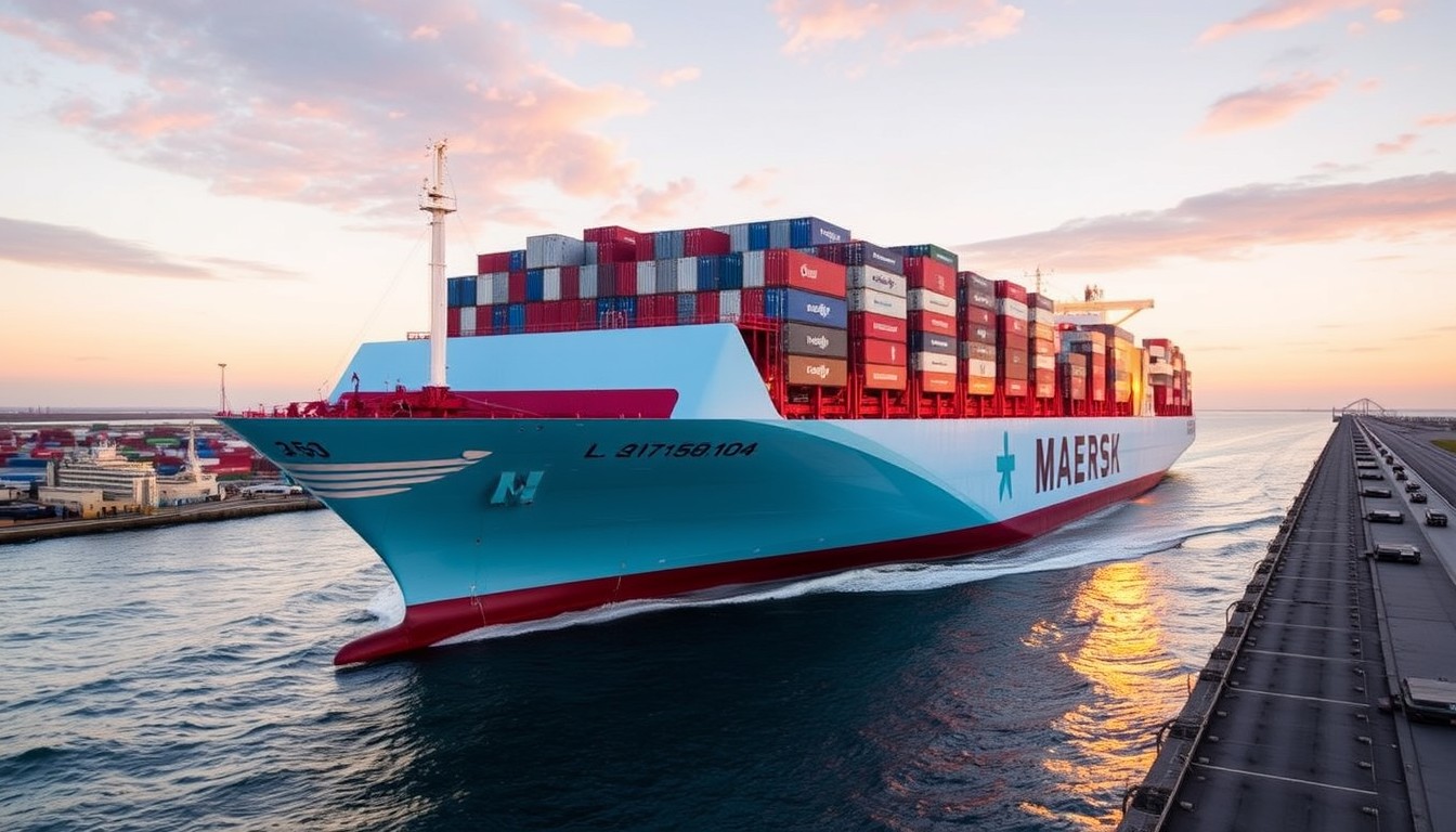 Maersk Abbraccia la Navigazione Verde con una Flotta a Metanolo