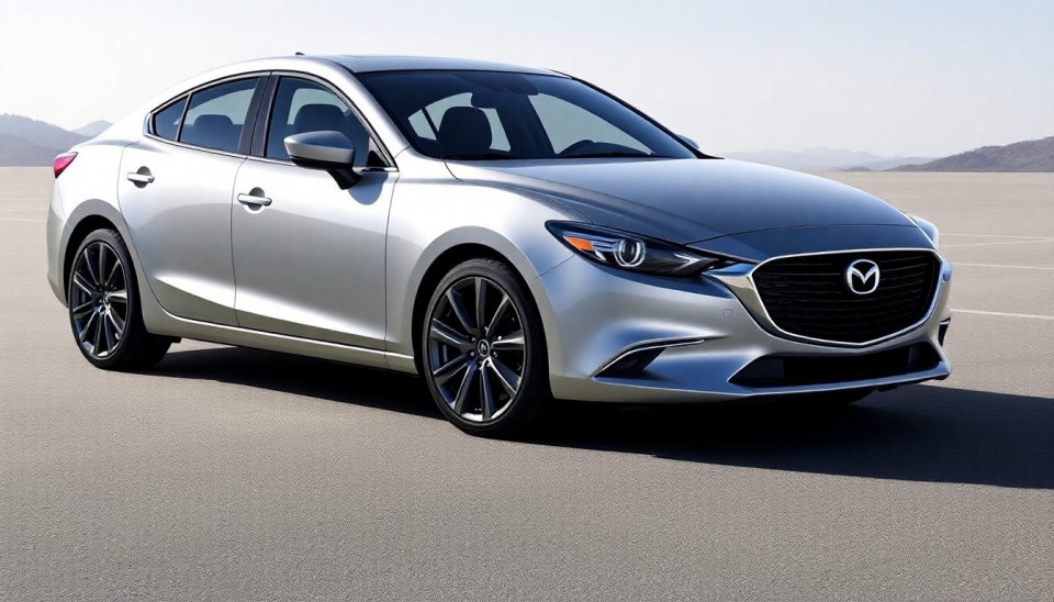 Mazda Announces Plans for a Rear-Wheel-Drive Sedan