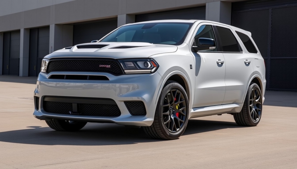 Präsentation des aktualisierten Dodge Durango Hellcat Hammerhead 2025