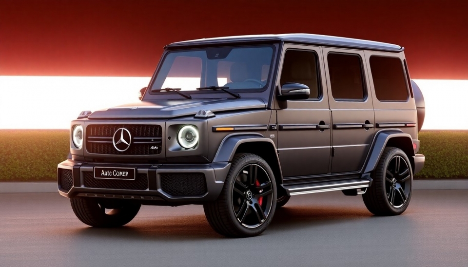 Mercedes-Benz präsentiert das schnellste G-Class-Modell in Zusammenarbeit mit Lewis Hamilton