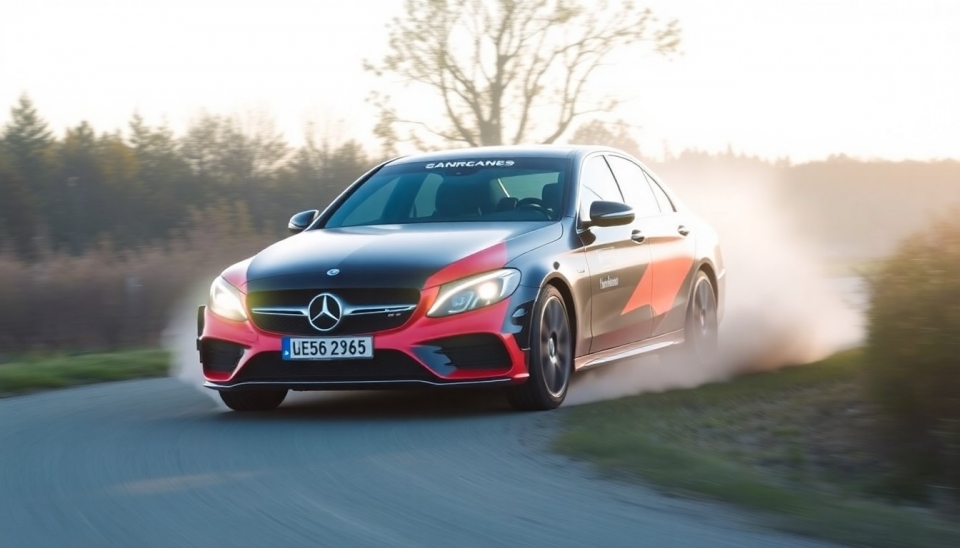 Le Mercedes C180 montre ses compétences dans une nouvelle vidéo de rallye