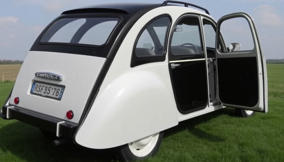 Novo Citroën 2CV: Um carro elétrico acessível no horizonte