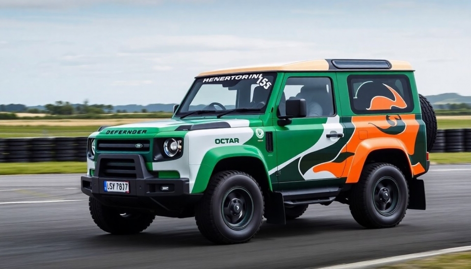 Nouveau de Land Rover : le Defender se dirige vers les courses avec Octa Racing