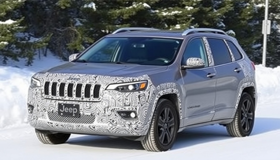 Novas fotos de espionagem do Jeep Cherokee: detalhes emocionantes revelados