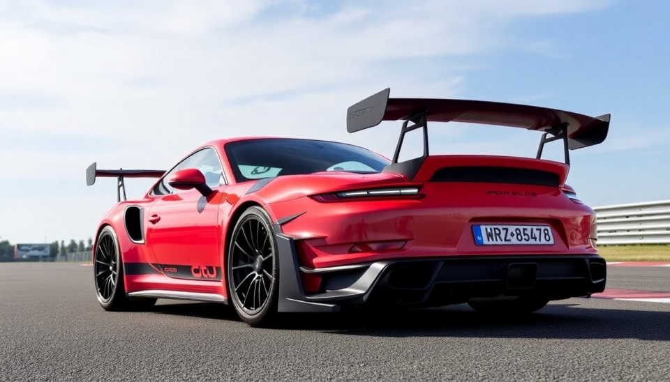 Nouveau Porsche 911 GT2 RS établit un record sur le circuit d'Interlagos