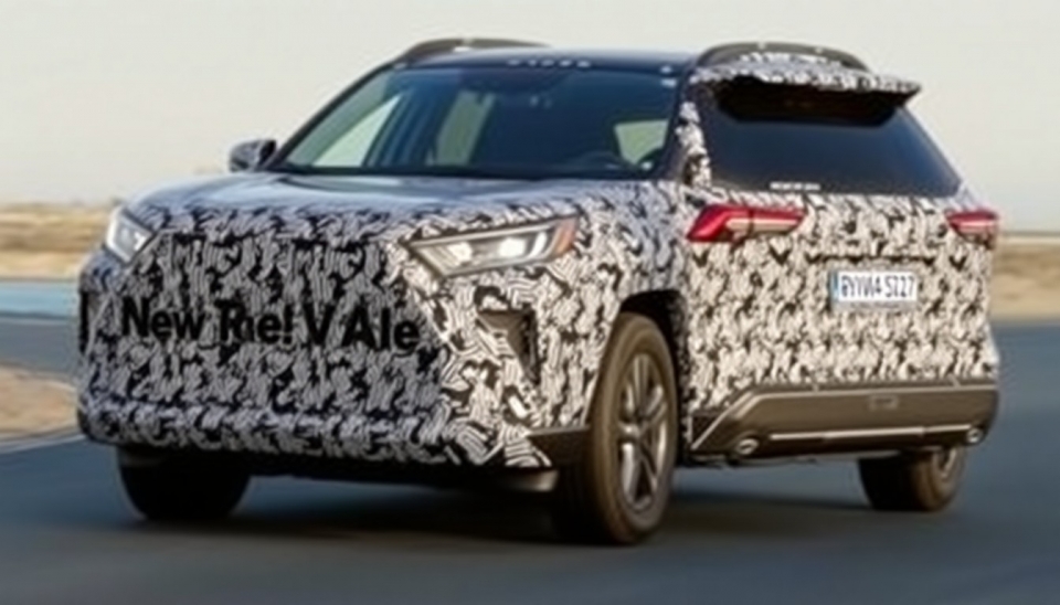 New Spy Photos of the 2026 Toyota RAV4: What We Know