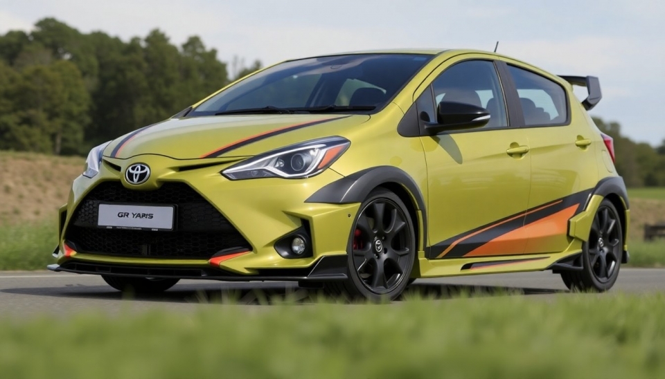 Nova versão do Toyota GR Yaris: Motor central e potência esportiva