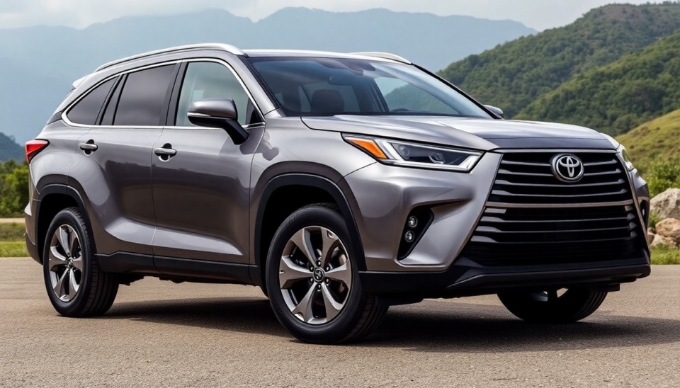 New Toyota Model: Grand Highlander 2025 with Impressive Pricing